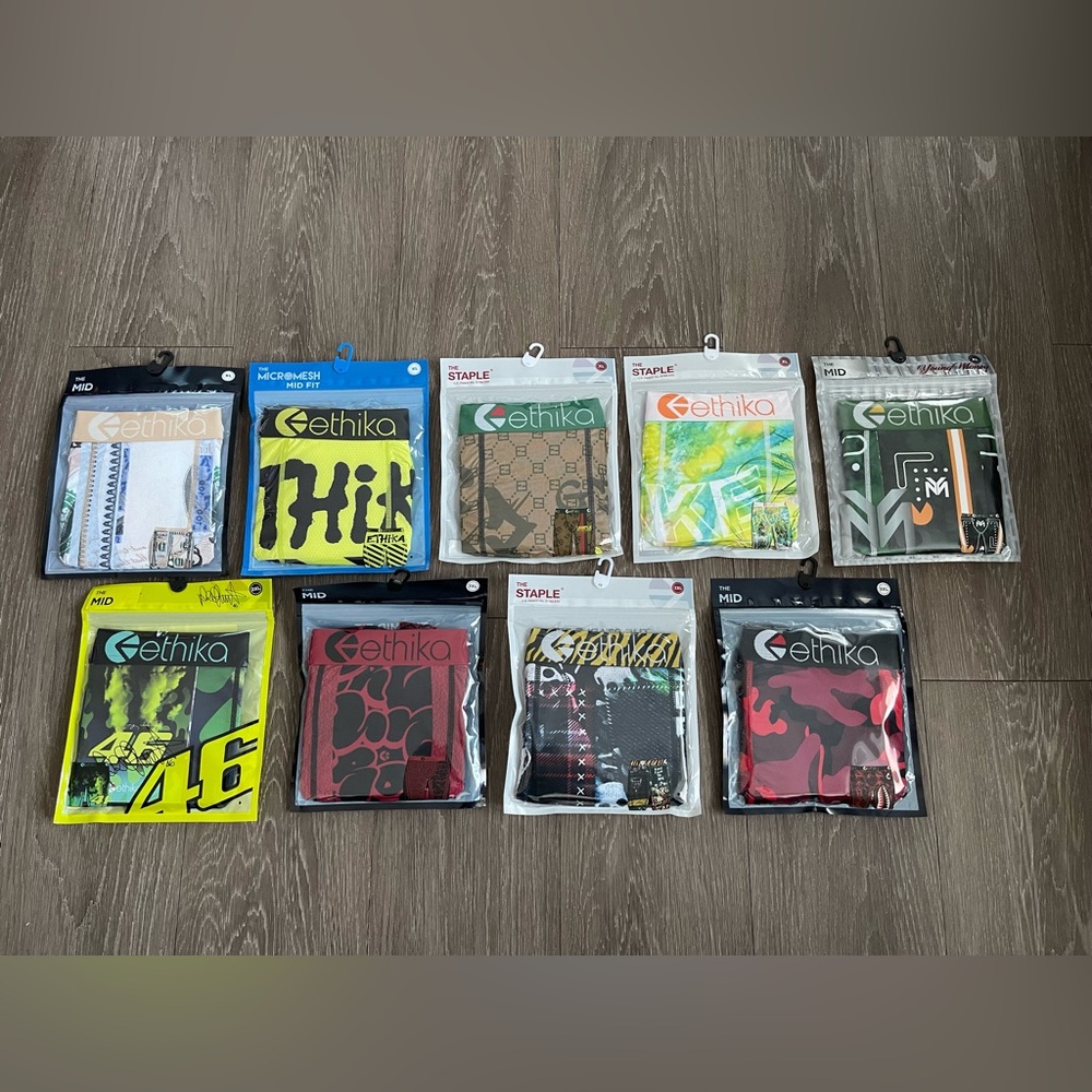 Ethika Boxer Briefs Different styles Men’s